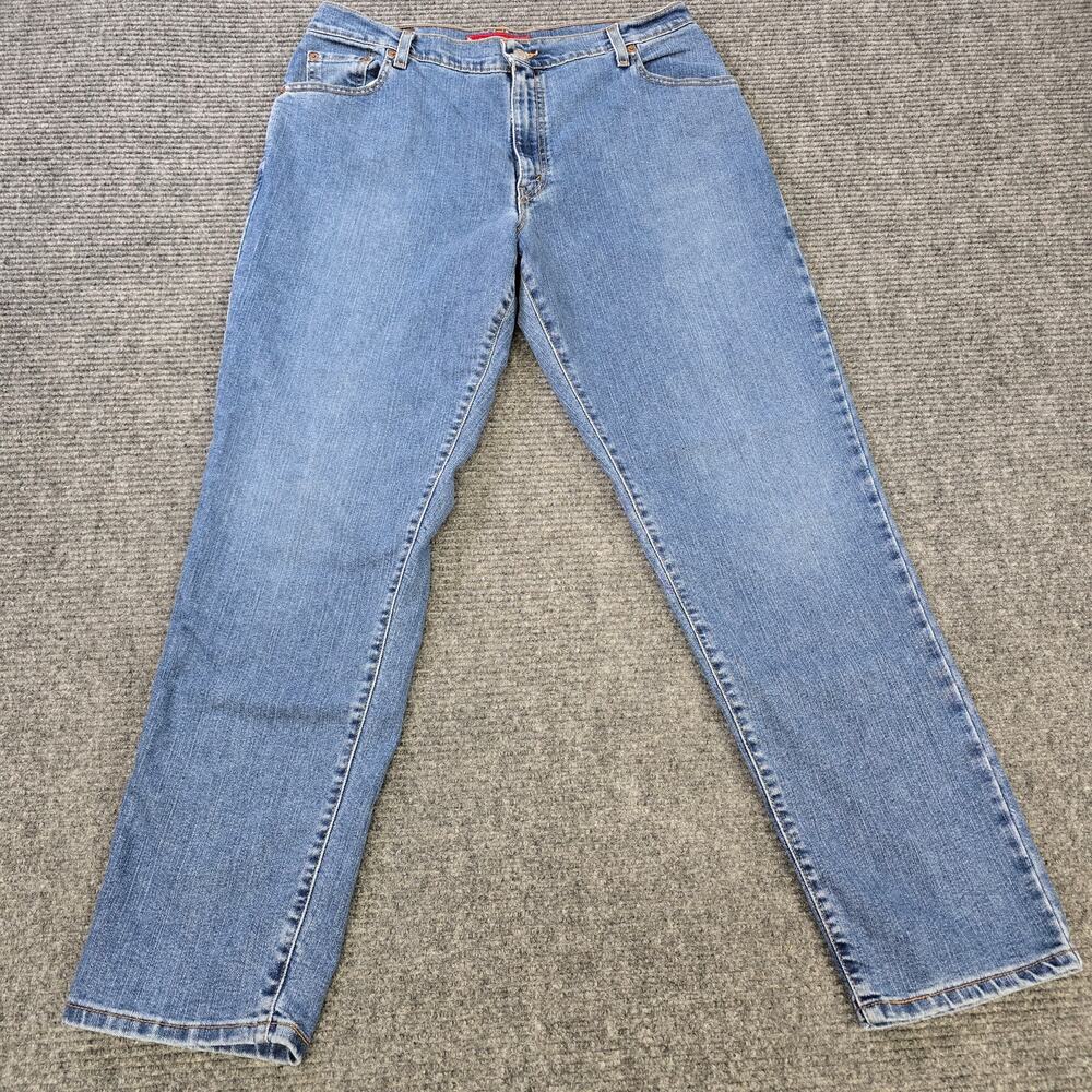 Levi’s 550 Relaxed Tapered Jeans Womens 16M or 34x32 Blue Stretch Denim Vintage